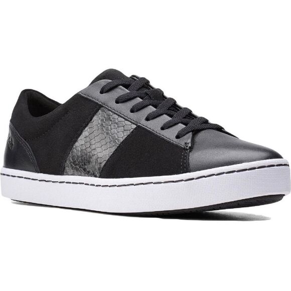 Clarks Collection Women’s Pawley Rilee Sneakers Size 9.5 Bin 22 - Picture 1 of 11